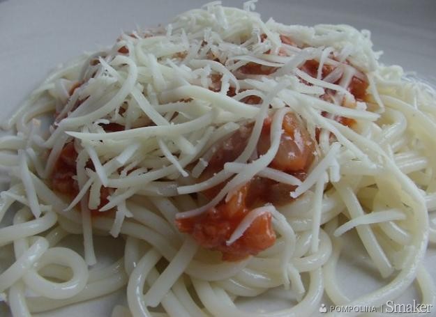 Spaghetti z pieczarkami