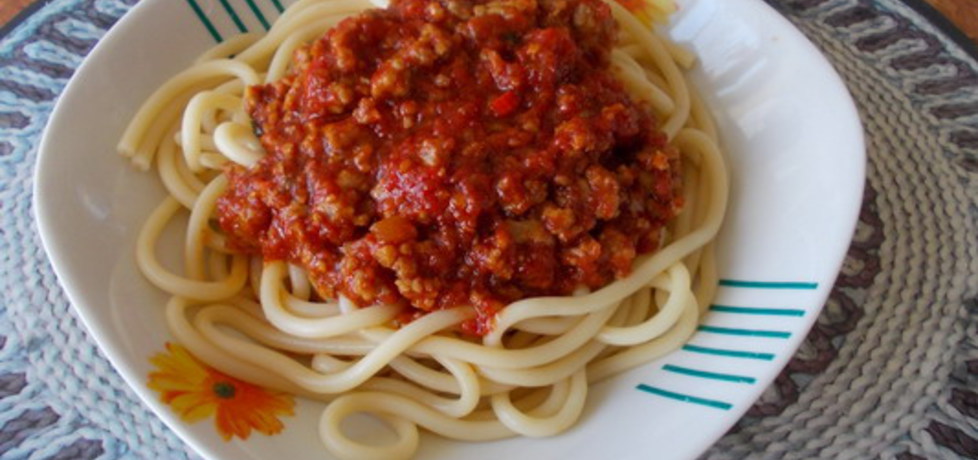 Ostre spaghetti. (autor: izabelabella81)