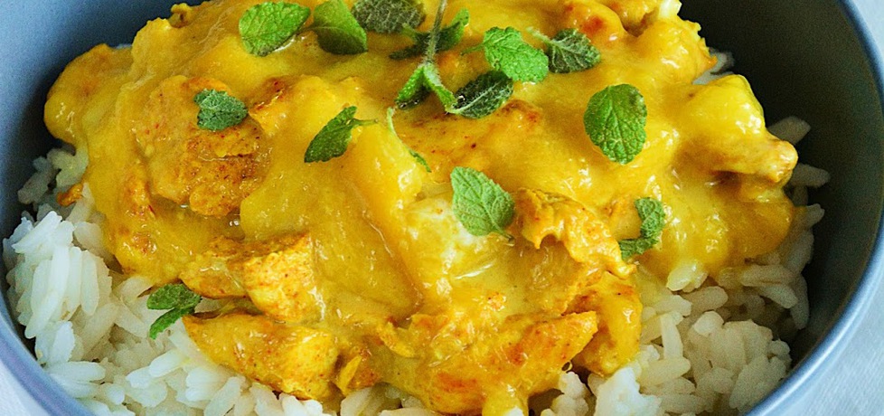 Kurczak w sosie curry z mango (autor: slodkieniebo ...