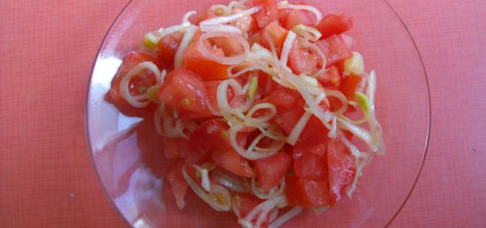 Sałatka z pomidora i pora (autor: katarzyna99)