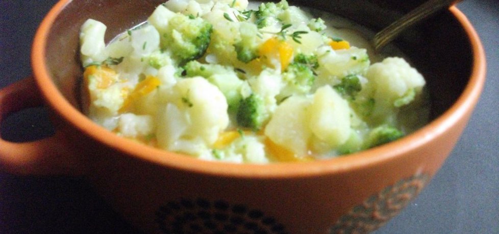 Zupa kalafior- brokuł (autor: adelajda)