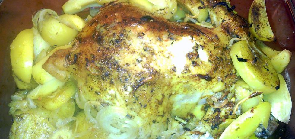 Kurczak pieczony z ziemniaczkami z rozmarynem (autor: goofy9 ...