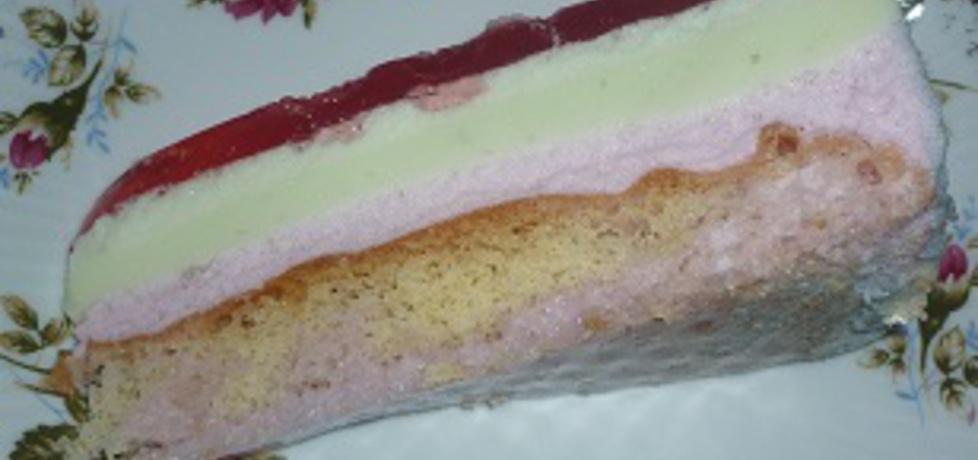 Ciasto piankowe na biszkopcie (autor: wafelek2601 ...