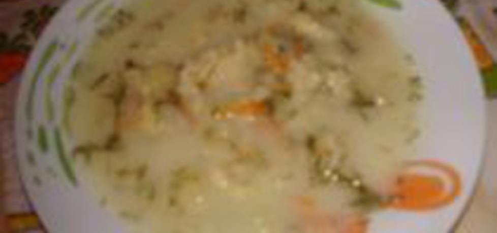 Zupa kalafiorowa z lanymi kluseczkami (autor: henryka2 ...
