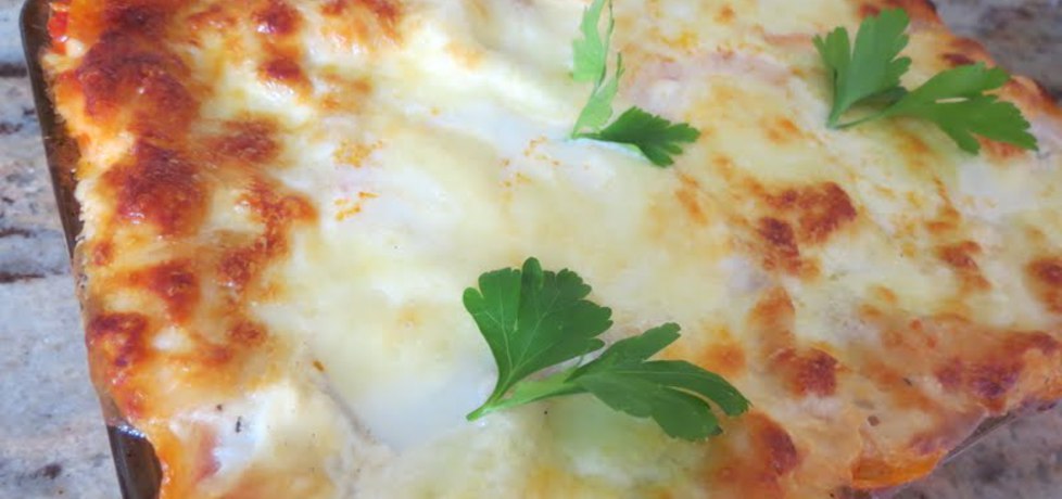 Lasagne z mozzarellą i suszonymi pomidorami (autor: gotujebochce ...