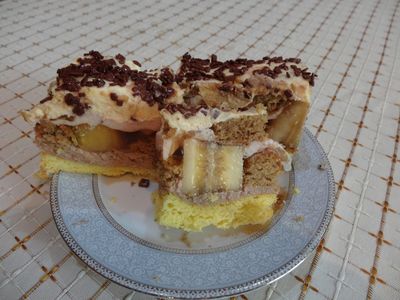 Ciasto z bananami