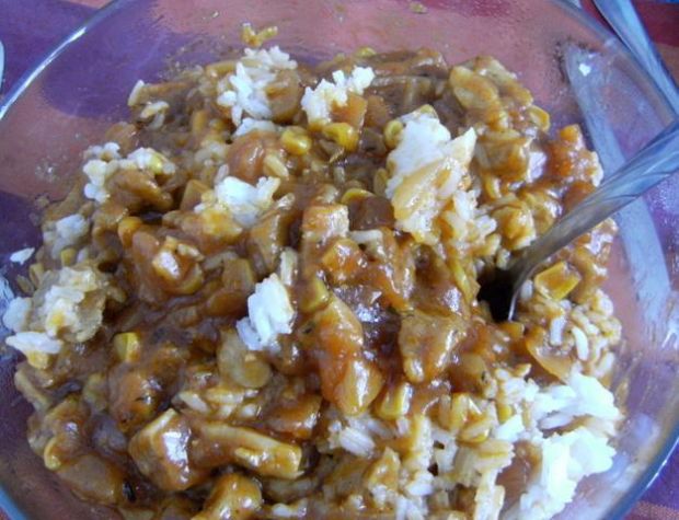 Przepis na ryż z sosem słodko