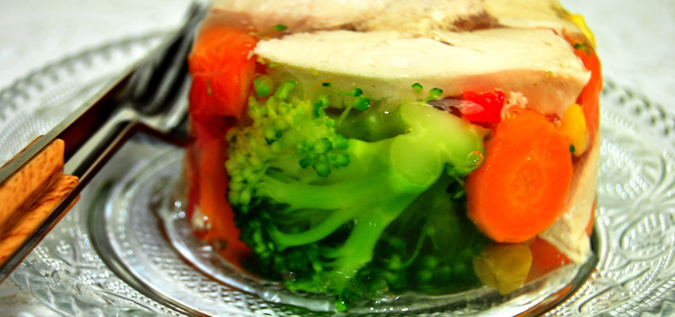 Kurczak z warzywami w agarze (autor: rng-kitchen)