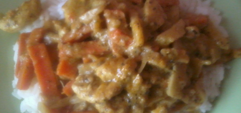 Kurczak curry z marchwią i selerem (autor: kulkapyzulka ...