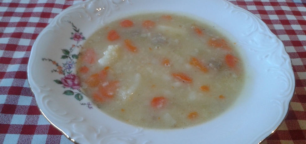 Warzywna zupa z kaszą jaglaną (autor: wwwiolka)