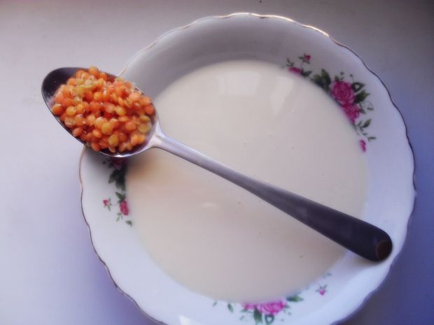 Przepis  zupa serowa z soczewicą przepis