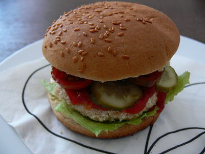 Dietetyczny chickenburger