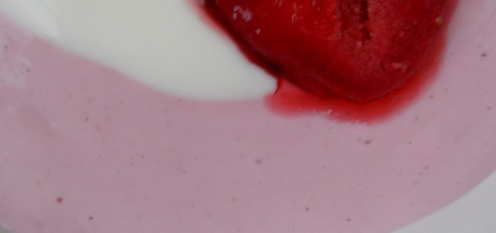 Deser jogurtowy z truskawkami (autor: waniliowakuchnia ...