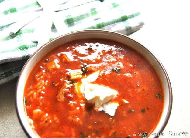 Zupa potrójnie pomidorowa