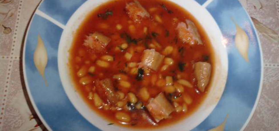 Zupa pomidorowa z łososiem (autor: halina17)