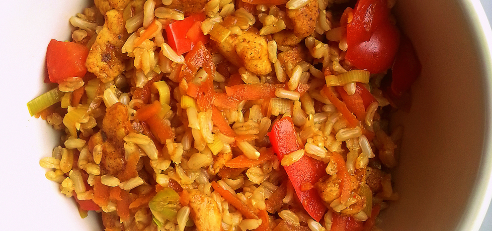 Kurczak z ryżem po indyjsku (autor: magdalena