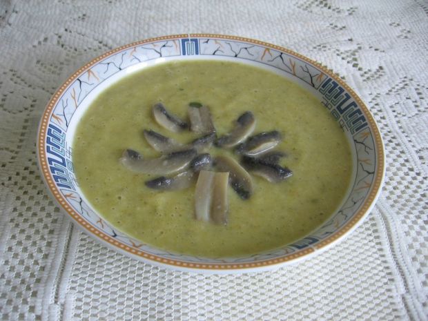Przepis  pieczarkowa zupa krem z curry przepis