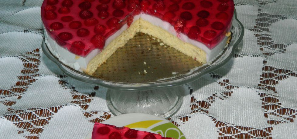 Ciasto malinowe z bitą smietaną (autor: bietka)