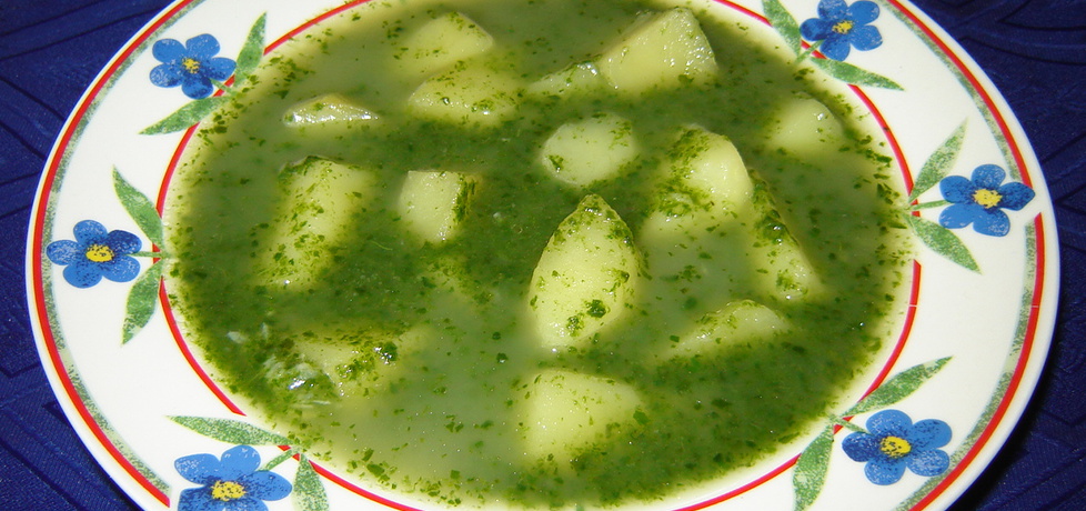 Zupa szpinakowa z ziemniakami (autor: katarzyna40 ...