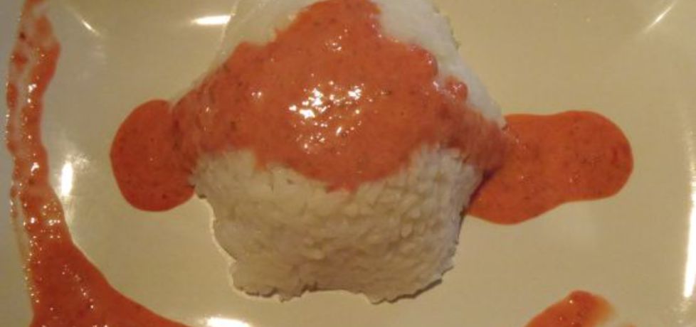 Ryż z sosem truskawkowym (autor: magula)