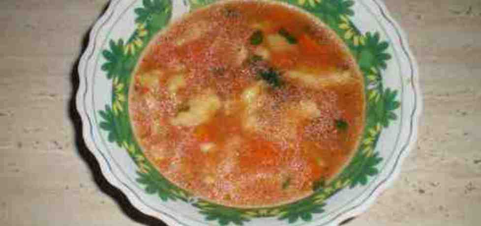 Pomidorowa na rosole z kluseczkami lanymi (autor: malgorzata2 ...