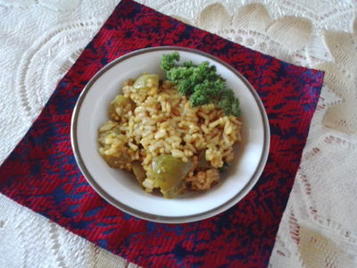 Orientalny ryż obiadowy