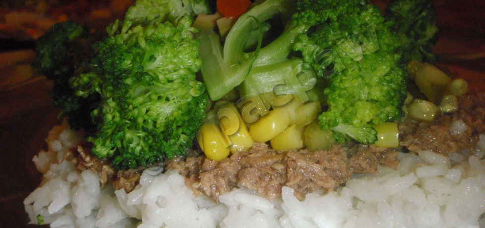 Tuńczyk zapiekany z ryżem i warzywami (autor: pacpaw ...