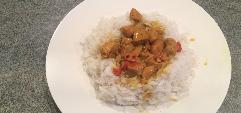 Tajskie curry z kurczaka z mleczkiem kokosowym (autor: asiatok ...