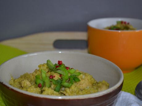 Przepis  jaglankowe curry przepis