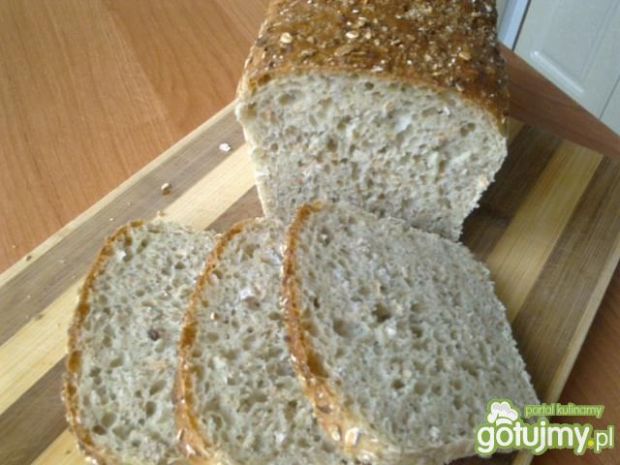 Przepis  chleb z otrębami i słonecznikiem przepis