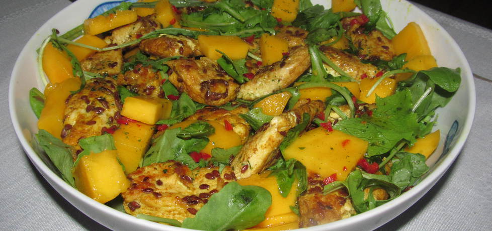 Sałatka z kurczakiem i mango (autor: marcela)