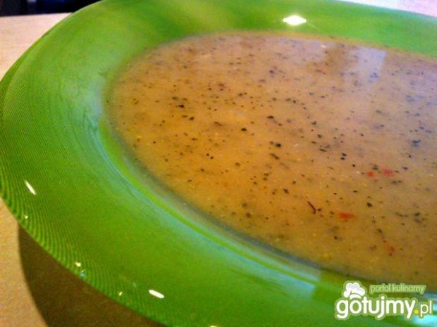 Przepis  zupa-krem z pieczonej cukinii przepis