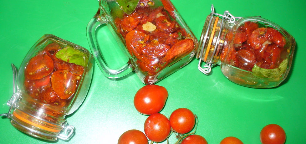 Suszone pomidorki koktajlowe w oleju (autor: jagoda5913 ...