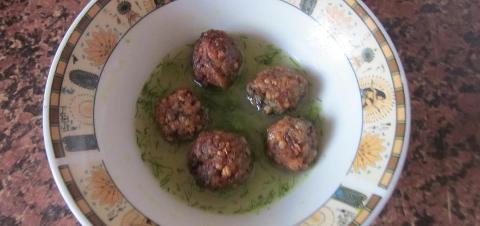 Zupa koperkowa z kuleczkami mięsnymi (autor: halina17 ...