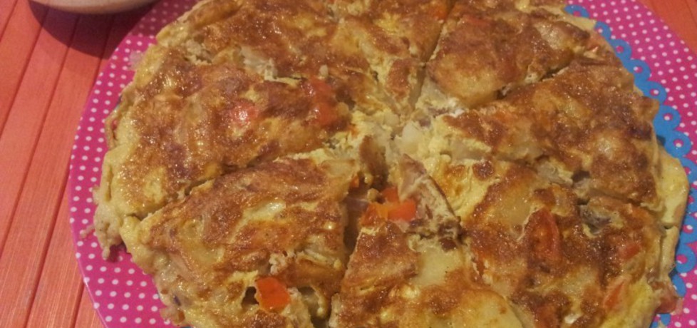 Tortilla hiszpańska z sosem czosnkowym (autor: krokus ...