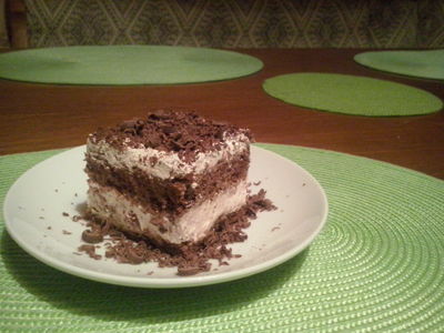 Ciasto czekoladowe z michaszkami