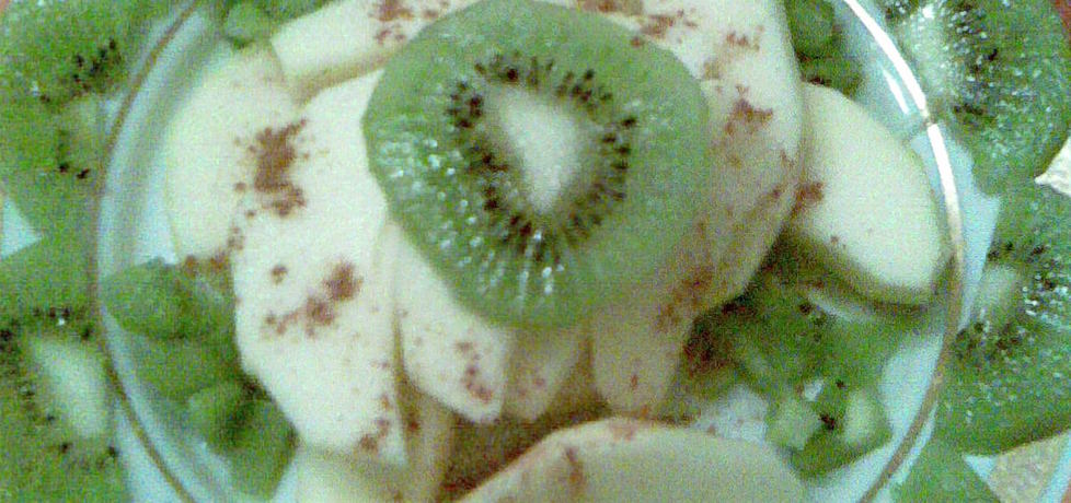 Kiwi z jabłkiem i cynamonem (autor: margo1)