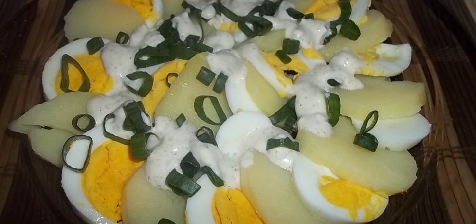 Sałatka ziemniaczano-jajeczna (autor: beatris)