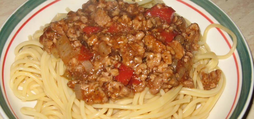 Spaghetti z papryką (autor: goya)