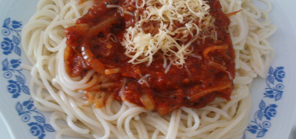 Spaghetti wegetariańskie (autor: usmiech)