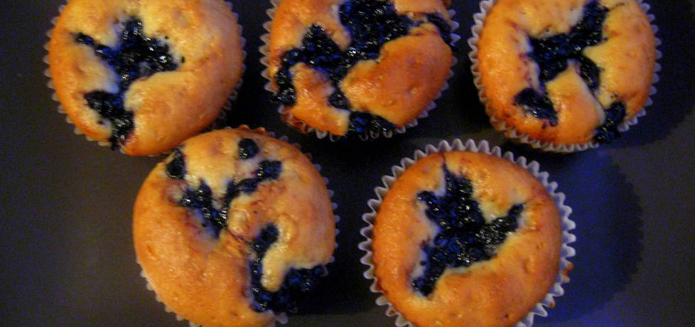 Jagodowe muffinki (autor: pyszota)