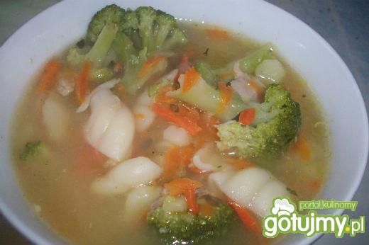 Przepis  zupa brokułowo