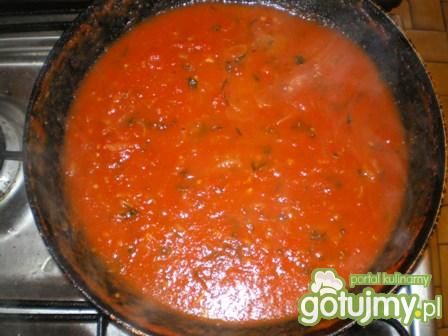 Przepis  sos pomidorowo-ziołowy przepis