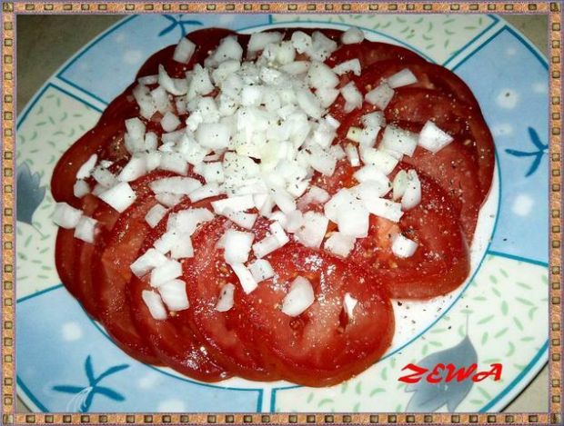 Przepis kulinarny: sałatka z pomidorów. gotujmy.pl