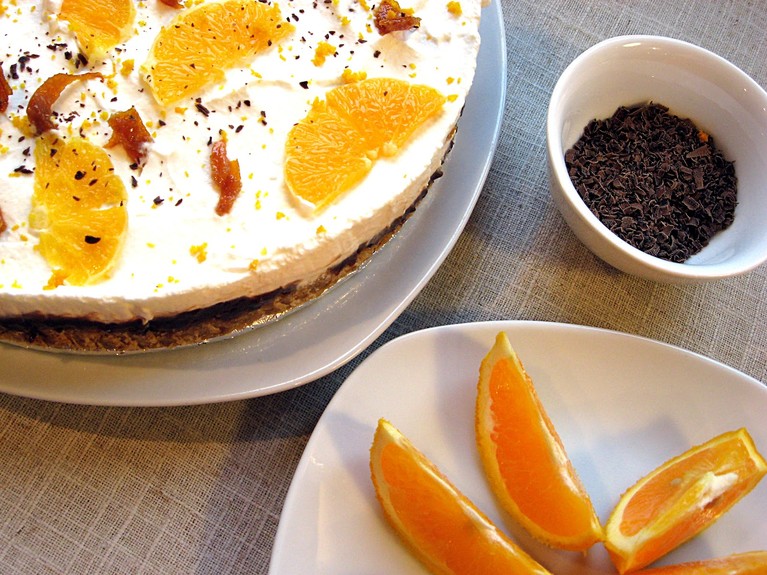 Orangoffee pie