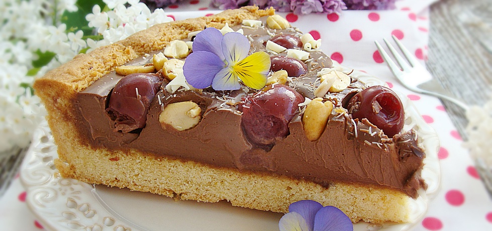 Tarta czekoladowa z wiśniami (autor: 2milutka)