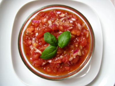 Sos salsa ze świeżych pomidorów