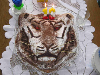 Tort tygrys