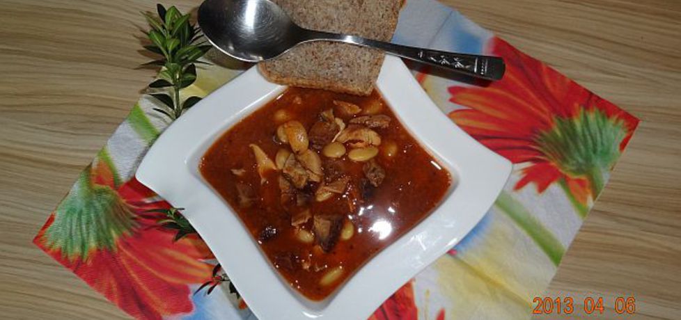 Pyszna fasolowa zupa (autor: stokrotka)