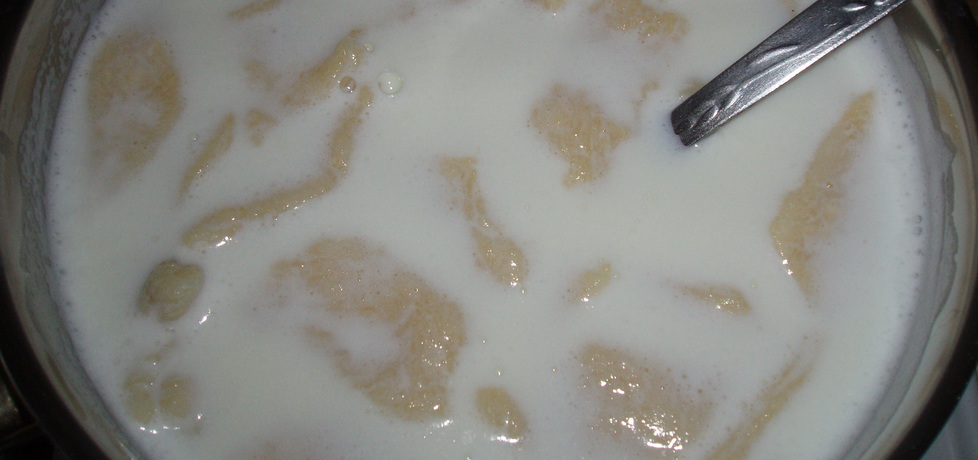 Zupa mleczna z domowymi kluseczkami (autor: gosia18 ...